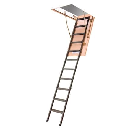 Fakro Fakro 66866 LMS Metal Insulated Attic Ladder; 350Lbs 66866